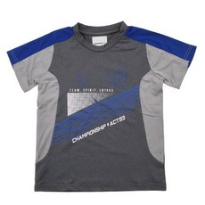 [머렐(대백)] [대구백화점SG] 5219KT208_키즈 남아 폴리 어깨 반팔 티셔츠