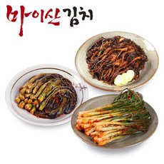 마이산김치 3종9호 고들빼기1kg/갓김치1kg/파김치1kg, 1개, 상세설명 참조