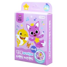 핑크퐁 아기상어 주사용 원형 밴드 더밴드키즈밴드, 2개