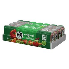 V8 Original Vegetable Juice V8 오리지널 베지터블 주스 11.5oz(340ml) 28개입, 340ml, 28개