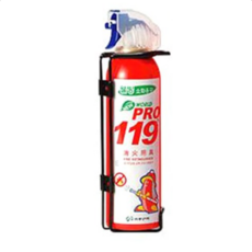 동성바텍 월드프로119 차량용 간이소화기, 314g, RED(레드), 10개