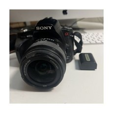 소니 알파 a230 DSLR 10.2MP카메라 + 3.5-5.6 18-55 SAM 배터리 *READ* - 소니알파55