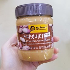 궁그메라 노브랜드 피넛버터크런치, 1개, 340g