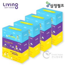 리빙티슈 소프트 미용, 250매, 12개