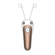 제모기 실면도기 솜털제거기 수염 페이스제모기 충전, 골드 라인 1개 가루 1개
