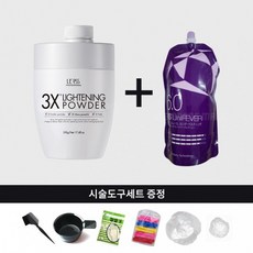 그리에이트 르에쓰 3X 라이트닝 파우더6％ 탈색제, 장갑소[S]