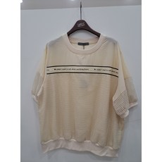 르니앤맥코이 르니앤맥코이 데일리 로고테잎 펀칭 반팔 티셔츠 (ML08TS103HJY) - 르니앤맥코이