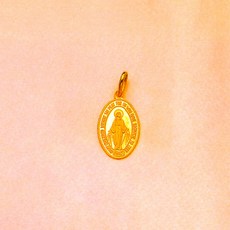 성모마리아펜던트순금