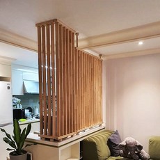원목간살파티션