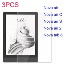 가성비 이북 리더기 ONYX Boox NOVA Air C S TAB 8 용 소프트 PET 스크린 보호대 전자책 보호 필름 3 색 인치 리프 2 이리더 개