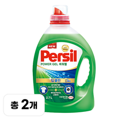 퍼실 파워젤 딥클린 플러스 일반용 액상세제 본품, 2개, 3L