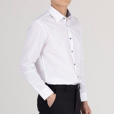 까망베르 남성용 구김방지 슬림핏 긴팔 와이셔츠 S908