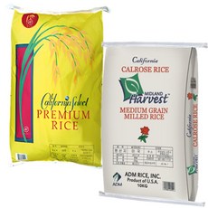 두보식품 미국 칼로스 쌀, 20kg, 1개
