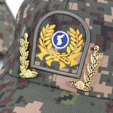 꾸니스토리 무궁화 월계수 (소) 금색 뱃지 배지