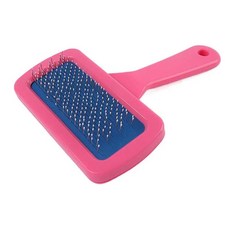 털제거개 털 손질 도구 강아지 고양이 브러쉬 애완 동물 바늘 빗, 1개, 1.Pink