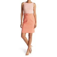 [캘빈클라인]Dot Two-Tone Belted DressONE-PIECE/DRESS