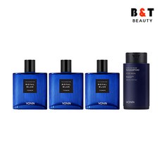 보닌 더 캐릭터 로열 블루 토너 140ml x3 + 릴리프 샴푸 250ml, 단품 - 보닌로얄블루