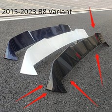 05-09 10-14 15-23 B6 B7 B8 폭스바겐 파사트 왜건 3G 리어 스포일러 트렁크 윙, 5.B8 Carbon FIber Look