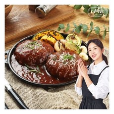 더복순 박솔미 한우 함박스테이크 190g 6팩, 6개