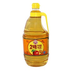오뚜기 오뚜기 2배사과식초1.8LX6개(1박스), 10.8L, 1개