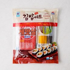 [메가마트]사조대림 명품 김밥세트 520g, 1개