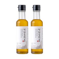 저온압착 천년 들기름, 2개, 180ml