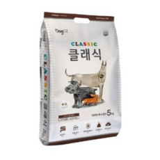 대주 도그랑 클래식 5kg, 1개 - 도그랑클래식