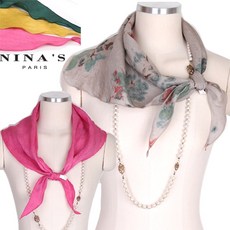 인견삼각스카프