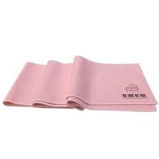 키 커버 천용 피아노 키 방진 천용 피아노 건반 플란넬 피아노 피아노 청소 관리용 키 방진 천용 페이딩 없음 3Co, pink, Pink