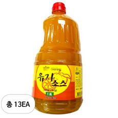 이엔푸드 유자 소스 드레싱, 13개, 1.8L
