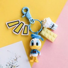 도날드덕 열쇠고리 데이지 키링 일괄 유니크, 도날드덕A