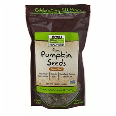 나우 푸드 호박씨 454g 2팩 언솔티드 NOW Foods Pumpkin Seeds Raw and Unsalted Essential Fatty, 2개