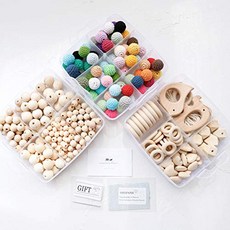 Mamimami Home 소고기배이유식 영국배송 상온 아기 힙 배 야채 고기 퓨레Mamimami 홈 아기 Teether 나무 DIY 동물 딸랑이 유기농 Teether 정글 장난감 나무 와트 adf 장난감 나무 Teether 목걸이 팔찌 DIY 액세서리-66548, 07.203 년 07 월, 단일옵션