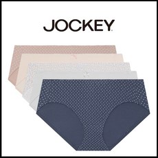 JOCKEY 쟈키 여성 미디 면스판 나염팬티(5매)