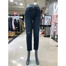 닉스 NC불광 여성 턴업 스판 기모 청바지 일자핏 FNNWDPS534B