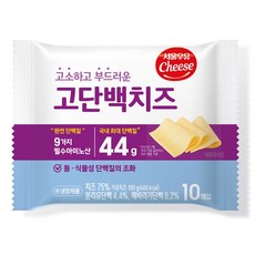 서울우유 고단백치즈 180g, 19개