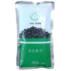 콩쿡맘 좋은콩식품 검은콩국 콩국수용 국산 서리태 콩물 무가당 두유, 6개, 430ml