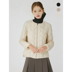 숲 55 77 사이드 셔링 경량 패딩 점퍼 SB2PAG1
