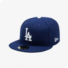 [국내매장판] 뉴에라 모자 MLB LA 다저스 서울 시리즈 사이즈캡 다크 로얄 14357913