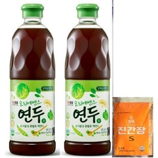 샘표 최신제조 업소용 대용량 연두860ml X 2개 501 6ml 간장1개 증정, 860ml