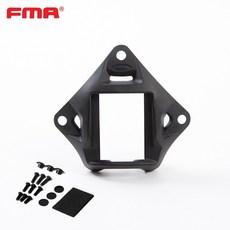 TBFMA 야외 제품 드림 피쉬 드라이 파이팅 블록 전술 헬멧 액세서리 TB1253, 2 BK, 1개