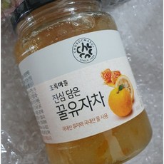 초록마을유자차