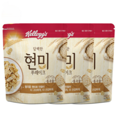 담백한 현미푸레이크 550g 3개