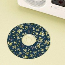 122 코코위드 / 문주란꽃 CD스티커 리폼스티커 팬시스티커