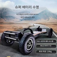 엔진 크루저 롱보드 출퇴근 모터 스포츠 오프로드, 29.4V단일드라이브사이드리프트배터리용량200