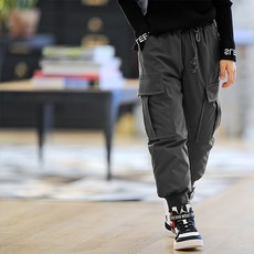 구스바지 ~ .모두 구름 !!! 작업 포켓형 오리털 바지 슬림핏 핏 칭찬