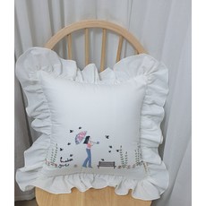 광목방석프릴커버50×50