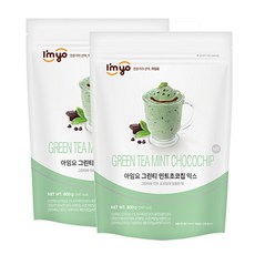 아임요 그린티민트 초코칩 파우더 800g 2개세트 녹차가루, 1개입, 2개