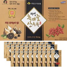 의성 흑마늘 산수유 진액 2박스 60mlx30포 2박스, 흑마늘 산수유진액 2박스, 선택옵션