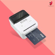 (요식업 외 업종만 주문) K1시스템 TP-2000 블루투스 카드단말기 체크기 스와이프, 1개